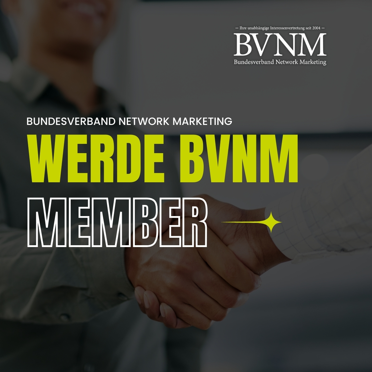 BVNMglobal - Registrierung